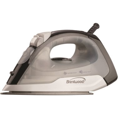 Brentwood® Nonstick Steam Iron (Black)