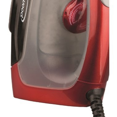 Brentwood® Nonstick Steam Iron (Red)