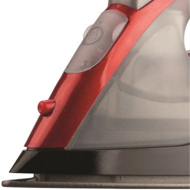 Brentwood® Nonstick Steam Iron (Red)