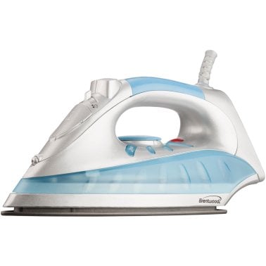 Brentwood® Full-Size Nonstick Steam Iron (Silver)