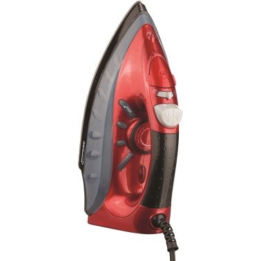 Brentwood® Full-Size Nonstick Steam Iron (Red)