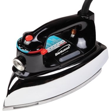 Brentwood® Classic Chrome-Plated Steam Iron