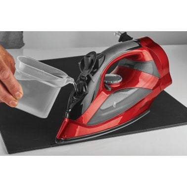 Brentwood® Steam Iron with Auto Shutoff (Red)