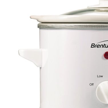 Brentwood® 1.5-Qt. 120-Watt Slow Cooker, White