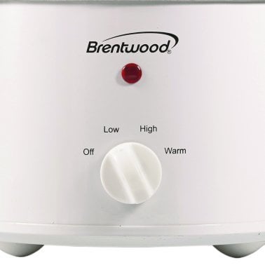 Brentwood® 1.5-Qt. 120-Watt Slow Cooker, White