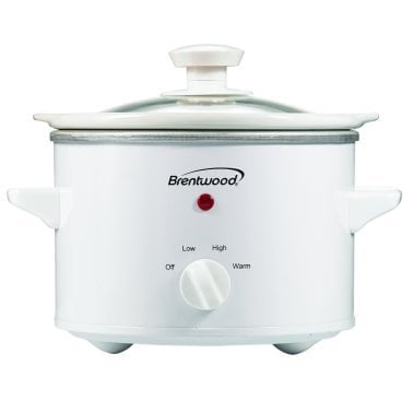 Brentwood® 1.5-Qt. 120-Watt Slow Cooker, White