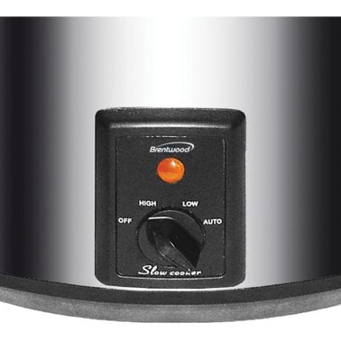 Brentwood® 8-Qt. 360-Watt Stainless Steel Slow Cooker
