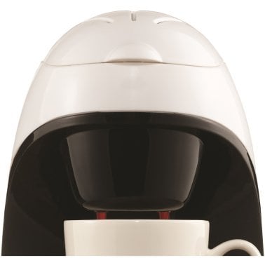 Brentwood® Single-Serve Drip Coffee Maker with Ceramic Mug (White)