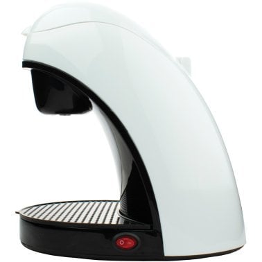 Brentwood® Single-Serve Drip Coffee Maker with Ceramic Mug (White)