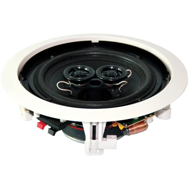 BIC America Muro™ MSR6D 6.5-In. with Dual Tweeters Indoor 2-Way In-Ceiling Stereo Speaker, 100 Watts