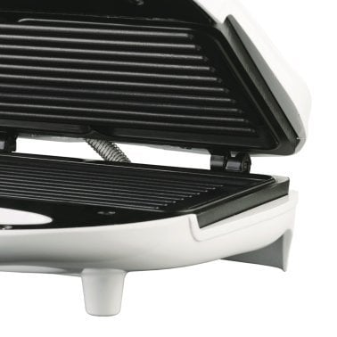Brentwood® Nonstick Panini Press & Sandwich Maker (White)