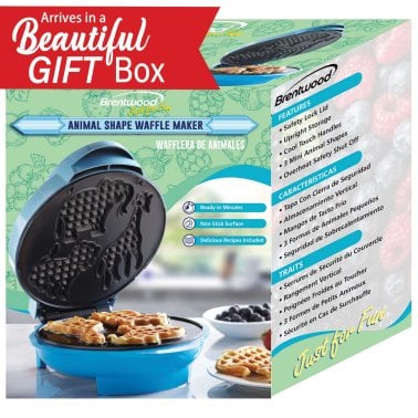 Brentwood® Just For Fun Nonstick Animal Shape Electric Food Maker