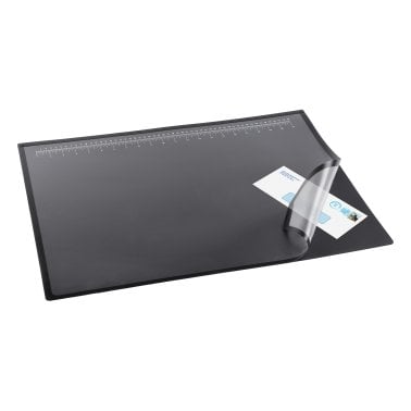 Artistic™ Double-Layer Desk Pad, 24-In. x 19-In., with Nonglare Surface, Black