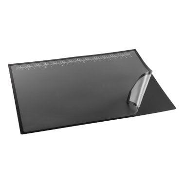 Artistic™ Double-Layer Desk Pad, 24-In. x 19-In., with Nonglare Surface, Black