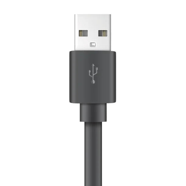 XYST™ Charge and Sync USB to Lightning® Flat Cable, 4 Ft. (Black)