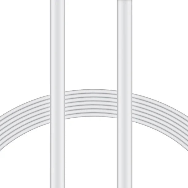 XYST™ Charge and Sync USB to Lightning® Flat Cable, 4 Ft. (White)