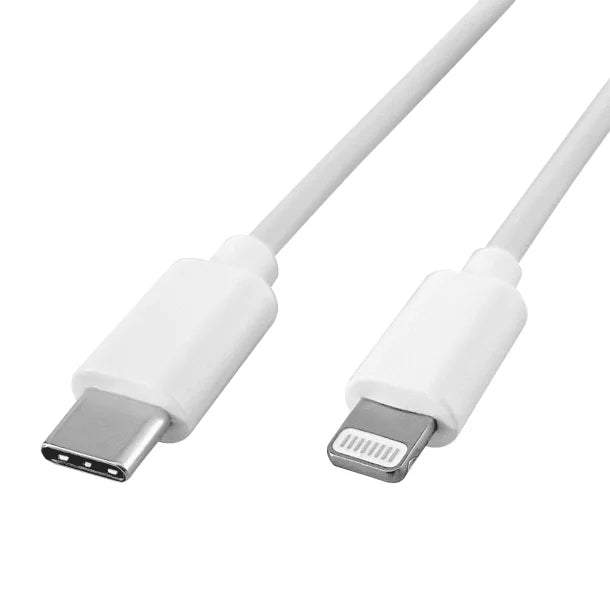 XYST™ USB-C® to Lightning® Cable, White (10 Ft.)