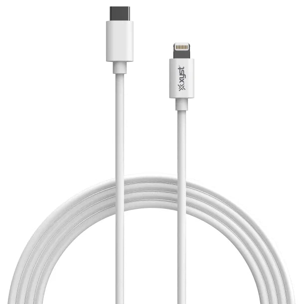 XYST™ USB-C® to Lightning® Cable, White (10 Ft.)