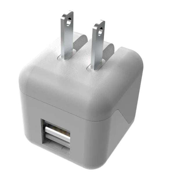 XYST™ 2.4-Amp Dual USB Wall Charger With 4-Ft. Apple® Lightning® Cable