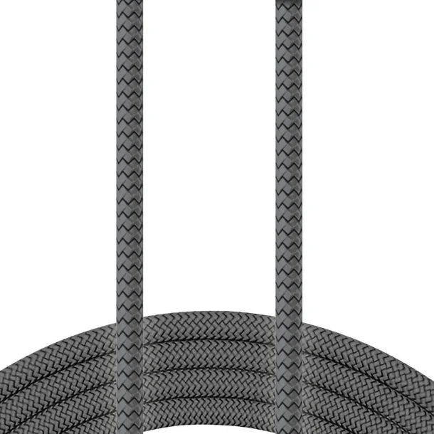 XYST™ Charge and Sync USB to USB-C® Braided Cable, 10 Ft. (Black)