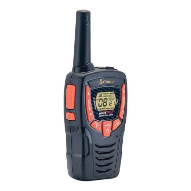 Cobra® microTALK® GMRS/FRS Walkie Talkies Pair, Black, CXT390