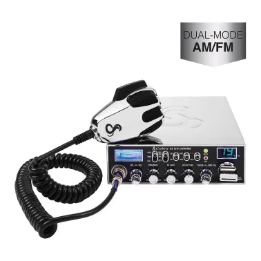 Cobra® 40-Channel AM/FM CB Radio with Microphone, 29 LTD Classic™ (Chrome)