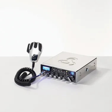 Cobra® 40-Channel AM/FM CB Radio with Microphone, 29 LTD Classic™ (Chrome)