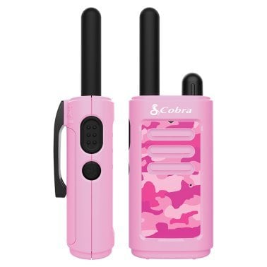 Cobra® HE150 2 Pack Kid's Hero 16-Mile Range Walkie Talkies (Pink)