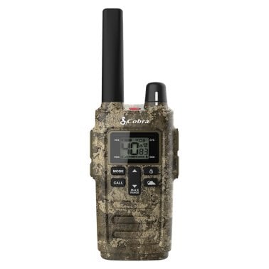 Cobra® RX380 32-Mile-Range Weather-Resistant 2-Way Radios, 2 Pack (Camouflage)