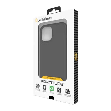 cellhelmet® Fortitude® Series Case (iPhone® 15 Pro; Onyx Black)