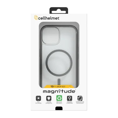 cellhelmet® Magnitude® Series MagSafe®-Compatible Case (iPhone® 15 Pro; Onyx Black)