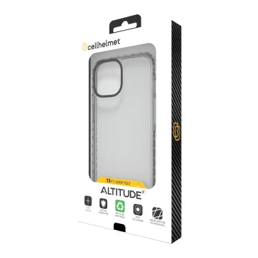 cellhelmet® Altitude X Series® Case (iPhone® 15 Pro Max; Crystal Clear)