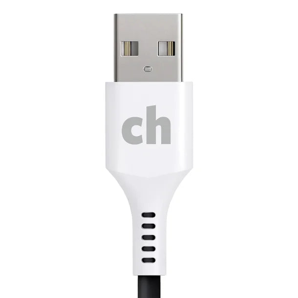 cellhelmet® Charge and Sync USB-C® to USB-A Round Cable (6 Ft.)