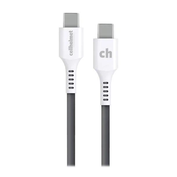 cellhelmet® Charge and Sync USB-C® to USB-C® Round Cable (3 Ft.)