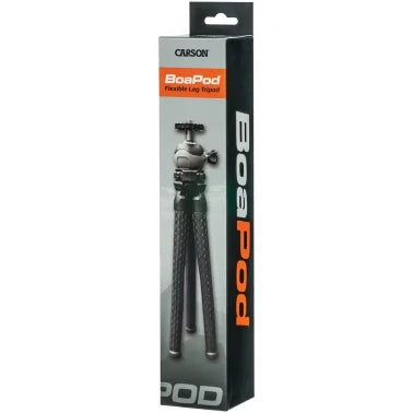 CARSON® BoaPod™ Flexible Leg Travel Tripod