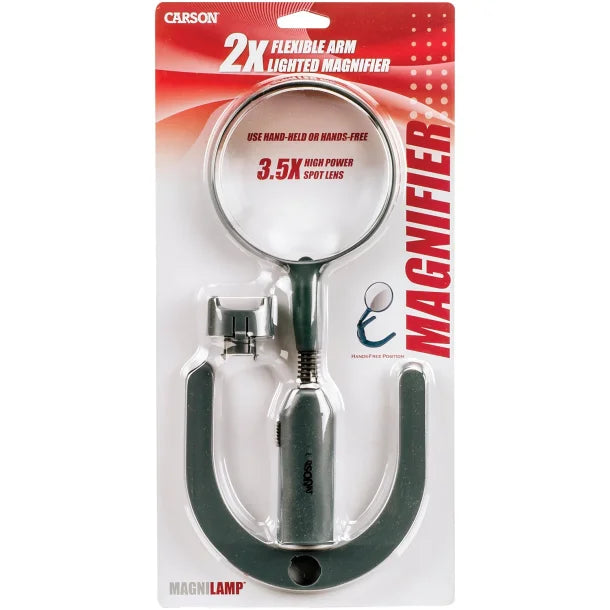 CARSON® MagniLamp™ 2x LED Magnifier