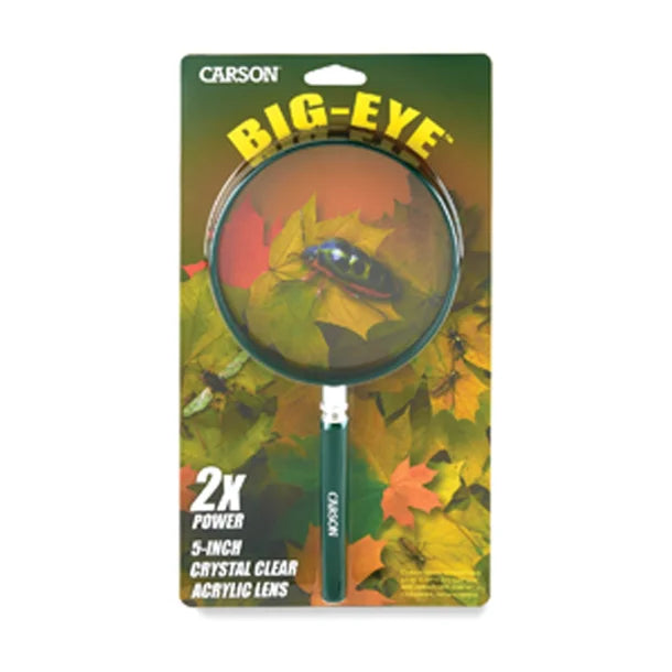 CARSON® 5-In. BigEye™ 2x Round Hand Magnifier