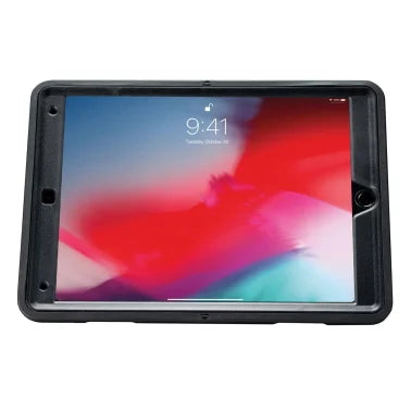 CTA Digital® Protective Case with Built-in 360º Rotatable Grip Kickstand for iPad® (Black)