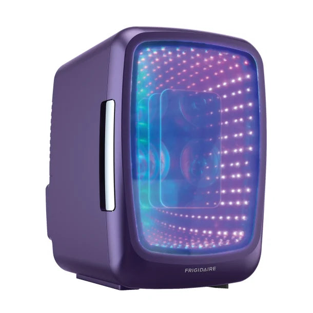 Frigidaire® 6-Can Retro Gaming Light-up Portable Beverage Mini Fridge, EFMIS179 (Purplehaze)