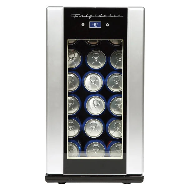 Frigidaire® 12.68-Qt./18-Cans/4-Wine-Bottles 40-Watt Retro Beverage Fridge with Temperature Control