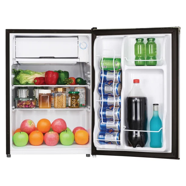 Frigidaire® 2.5-Cu.-Ft. 65-Watt Compact Retro Platinum Stainless Steel Refrigerator