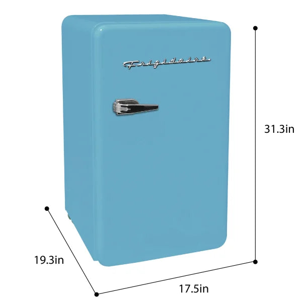 Frigidaire® 3.2-Cu.-Ft. 60-Watt Retro Compact Refrigerator (Blue)