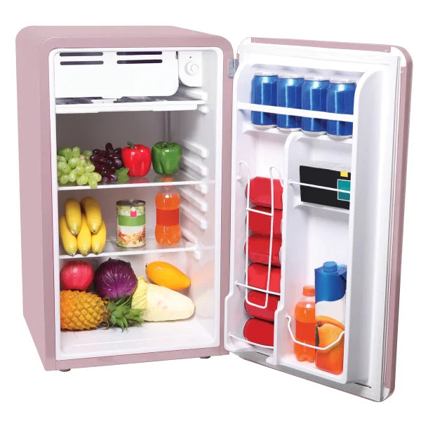 Frigidaire® 3.2-Cu.-Ft. 60-Watt Retro Compact Refrigerator (Pink)