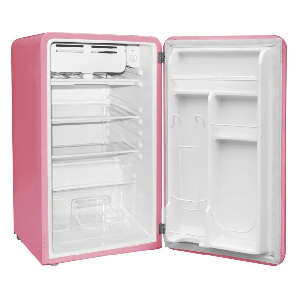 Frigidaire® 3.2-Cu.-Ft. 60-Watt Retro Compact Refrigerator (Pink)