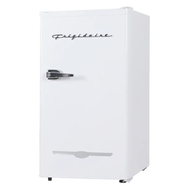 Frigidaire® 3.2-Cu.-Ft. 65-Watt Retro Bar Fridge with Side Bottle Opener (White)