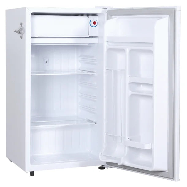 Frigidaire® 3.2-Cu.-Ft. 65-Watt Retro Bar Fridge with Side Bottle Opener (White)