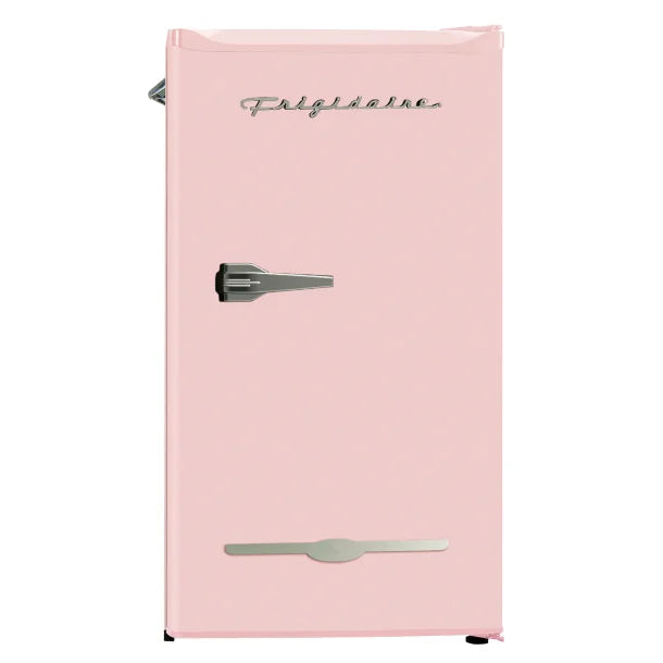 Frigidaire® 3.2-Cu.-Ft. 65-Watt Retro Bar Fridge with Side Bottle Opener (Pink)