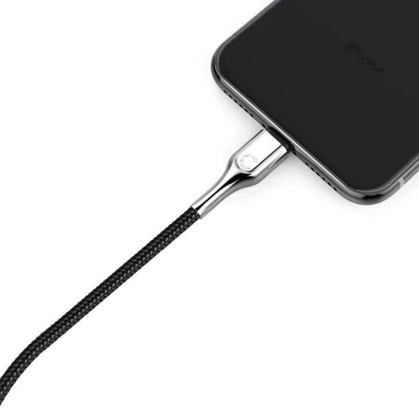 Cygnett® Armored Lightning® to USB-A Charge and Sync Cable (3.28 Ft.; Black)