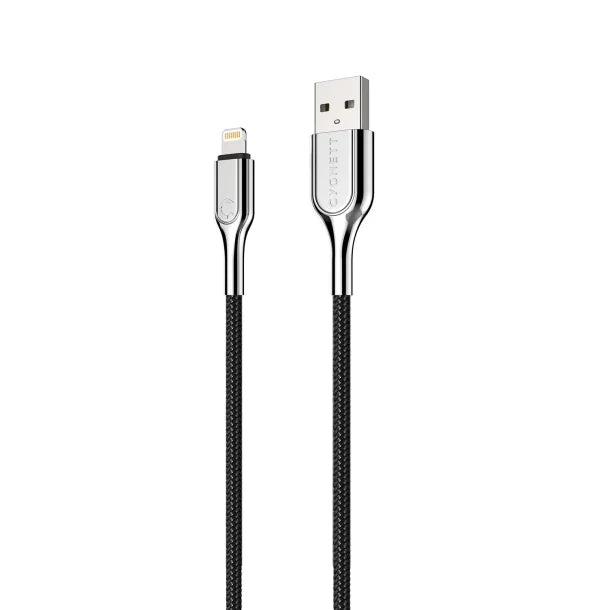 Cygnett® Armored Lightning® to USB-A Charge and Sync Cable (3.28 Ft.; Black)