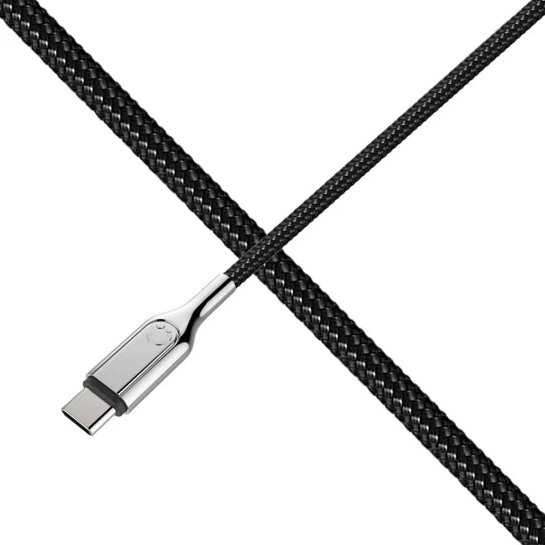 Cygnett® Armored 2.0 USB-C® to USB-A Charge and Sync Cable (Black)